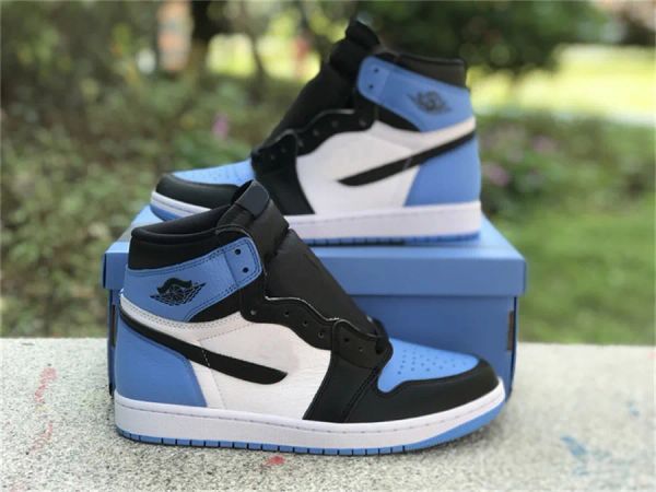 

running shoes shoes&sandals 1 1s og unc toe dz5485-400 blue original 36-47.5