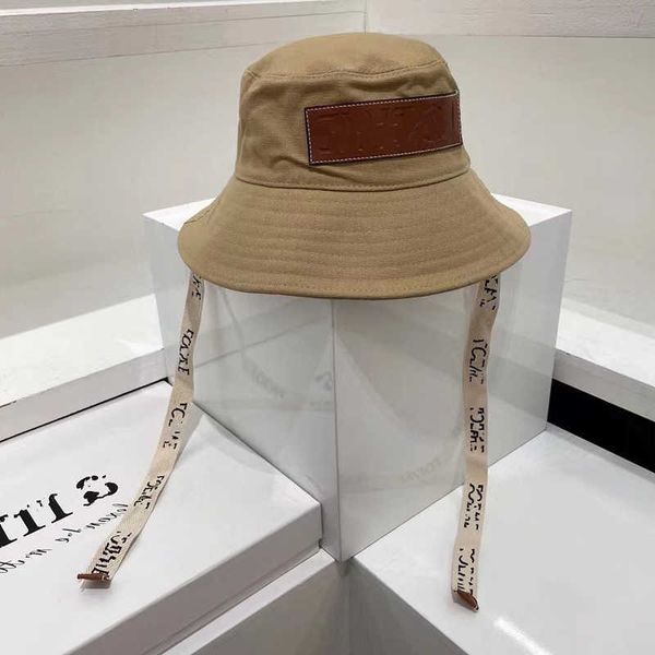 

new 2023 desingers bucket hats luxurys wide brim hats solid colour letter sunhats fashion trend travel buckethats temperament, Blue;gray