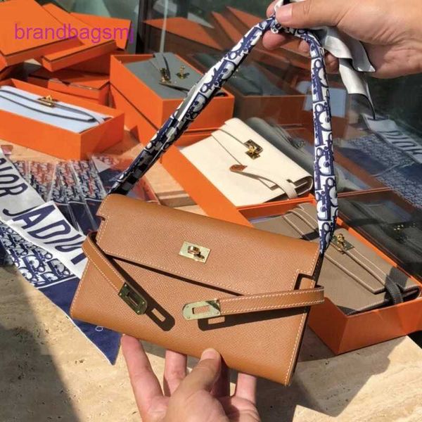 

original designer handbags hermm bag women 2023 new fashion kelys mini women's woc wallet leather one shoulder crossbody