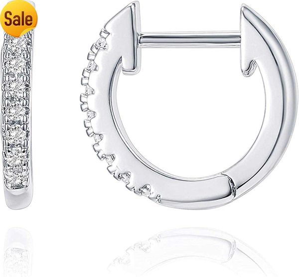 

pavoi 14k gold plated cubic zirconia cuff earrings huggie stud, Golden