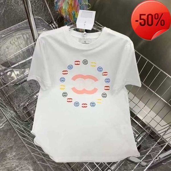 

designer haute couturec men's t-shirts clothing france trendy letter graphic print couple fashion cotton round neck coach channel 3xl 4, White