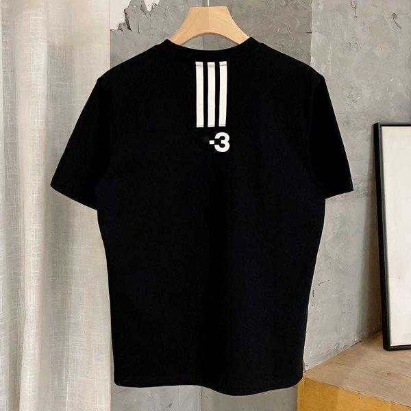 

fashion short sleeves t shirt men women loose sweatshirt designer t shirt summer ins three stripe letter pattern tee cotton pullover top, White;black