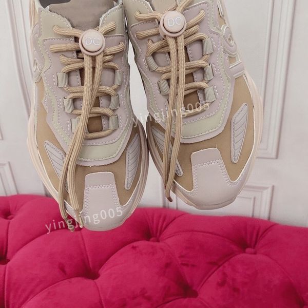 

new designer casual shoes for men flat sneakers low panda white black grey fog chunky glow triple pink dunks strange love2023