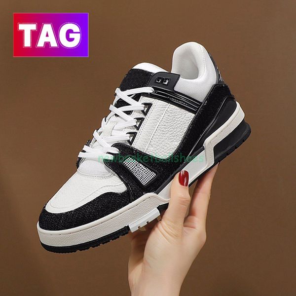 

designer trainer 2023 sneakers casual shoes mens virgils x 1 low white embossed red green blue denim royal red canvas black luxury men women