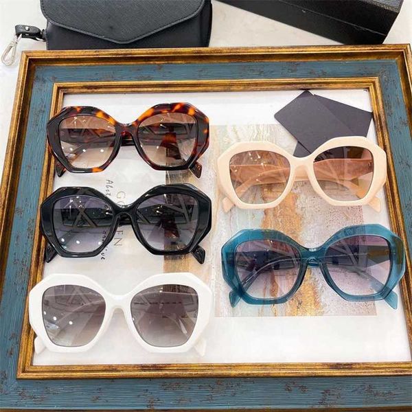 

ins wind polygonal plate sunglasses star net red same type anti ultraviolet spr16w, Black