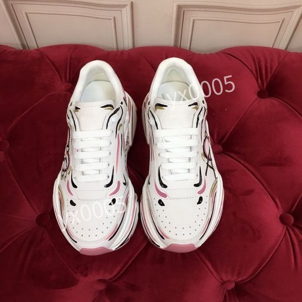 

2023new womens quality casual shoes designers sneaker lace-up outdoor shoes fashion womens casual designer shoes, Black