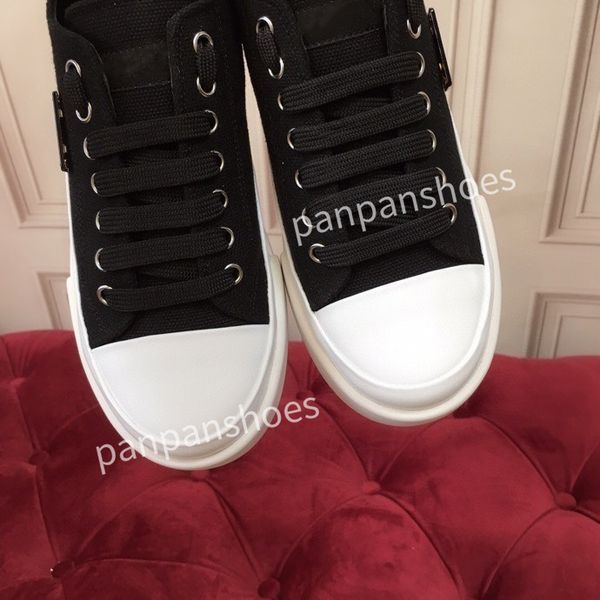 

2023brand casual shoes women designer travel leather lace-up sneaker fashion lady flat running trainers letters woman shoe platform men gym, Black
