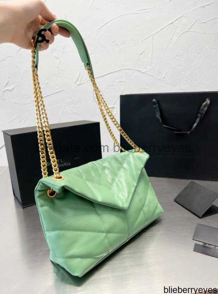 

y-shaped shoulder bags ladies loulou bags full leather real leather messenger crossbody chain shoulder bag women's purse key card purse