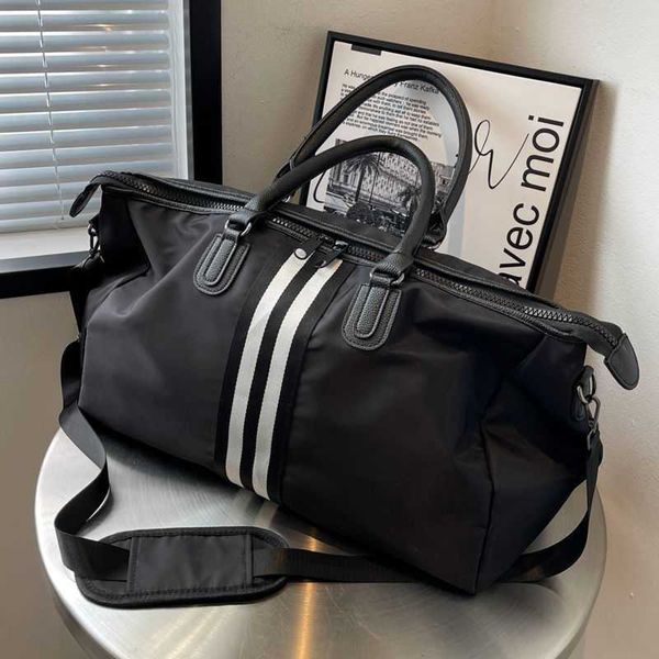 

travel bag men's hand-held short-distance business travel luggage bag women's large capacity dry wet separation sports fitness bag