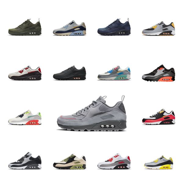 

90 sneakers classic max 90s running shoes for men women triple mesh black white unc infrared breathable women leather designer summer design