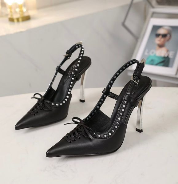 

classic women sandals slippers slide summer designer luxury leather rubber flip flops shoe outdoor 0412, Black