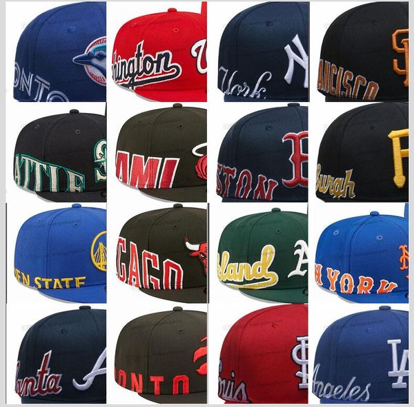 

2023 25 colors men's baseball snapback hats classic hip, Blue;gray