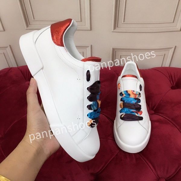 

brand casual shoes women designer travel leather lace-up sneaker fashion lady flat running trainers letters woman shoes platform mens gym sn, Black