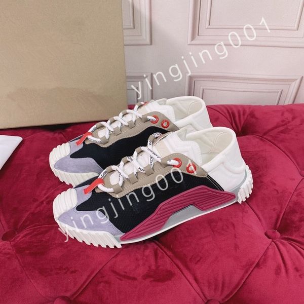 

2023 men's womens platform shoe trainers boots trainers fashion graffiti sole designer outdoor trainer walking casual, Black