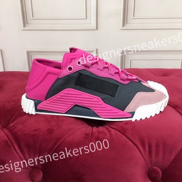 

2023 new luxurys designer women men casual shoes fashion genuine leather trainers women's travel shoes sneakers platform lace up mens, Black