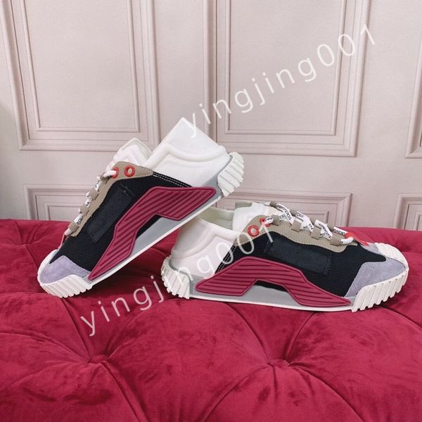 

2023 new men's womens platform shoe trainers boots trainers fashion graffiti sole designer outdoor trainer walking casual, Black