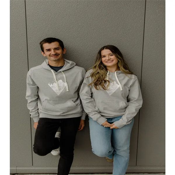 

2023 new men's grey v mountains hoodie, Black;brown