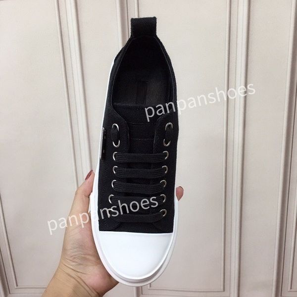

brand casual shoes women designer travel leather lace-up sneaker fashion lady flat running trainers letters woman shoe platform men gym snea, Black