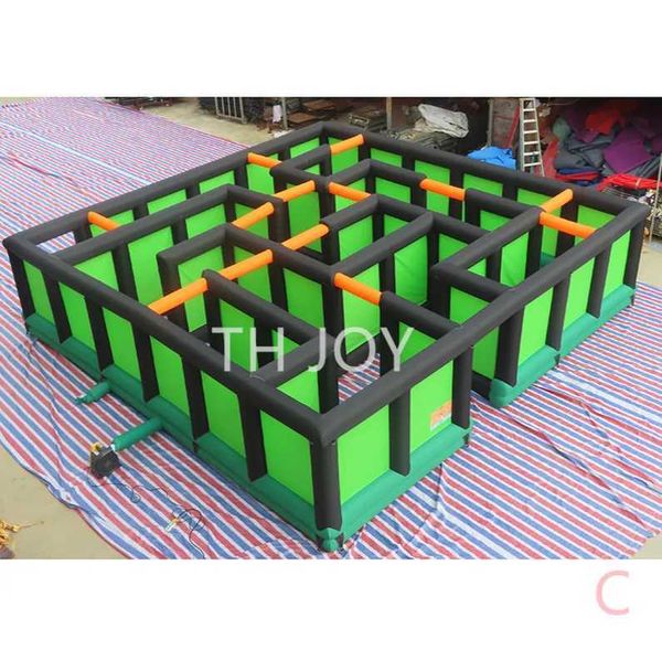 

8x8m 26x26ft customized kids adults inflatable maze for sale