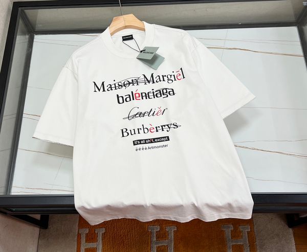 

2023 summer arrival mens designer luxury letter shirts ~ us size tshirts ~ beautiful mens designer short sleeve t shirts, White;black