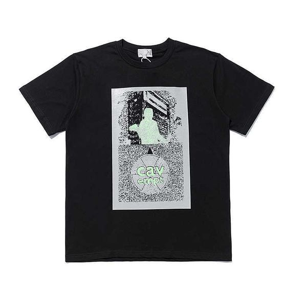 

men's t-shirts cavempt ce tshirt men women 11 portrait bet pixel crewneck tshirt cavempt ce tshirt j230502, White;black