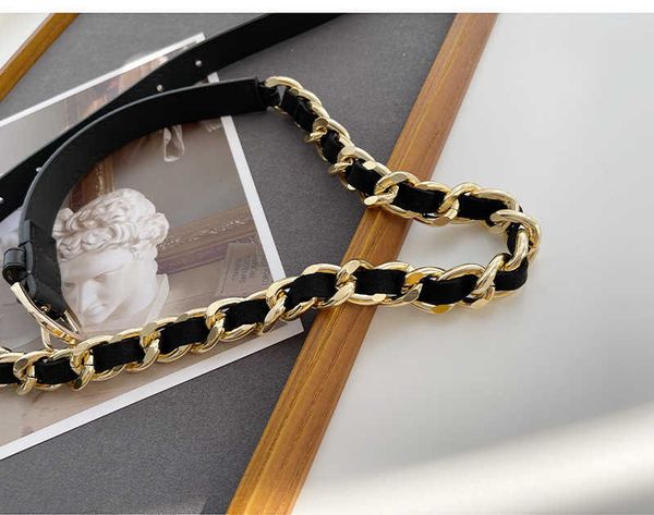 

other fashion accessories metal waist chain accessories suit pants decorative women belt fashion chain pu leather waist seal luxury woman be, Silver