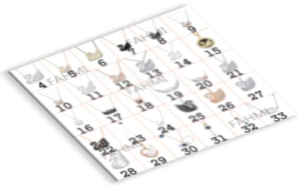 

fahmi s925 sterling silver colored gemstone necklace sweet charming female original jewelry gift4529327