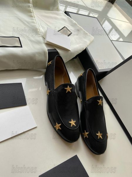 

black horsebit 1955 casual shoes for women jordaan bee star embroidered leather loafers princetown slip-on buckle loafers