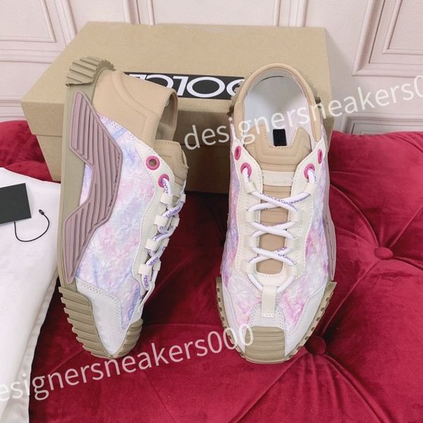

new excellent designer sneakers men designers shoes fashion luxury model white women casual shoes trainers, Black