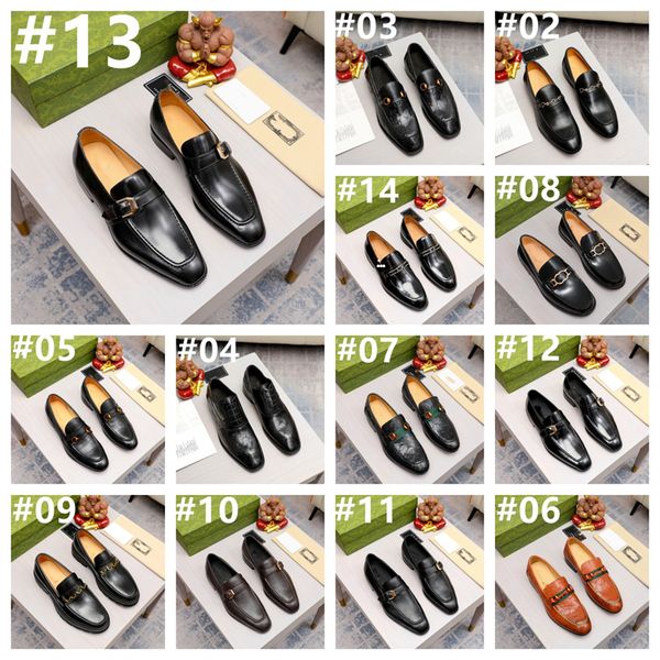 

brand luxury men simple lightweight men classic derby shoes designer male business dress formal shoes formal shoes men size 38-45, Black