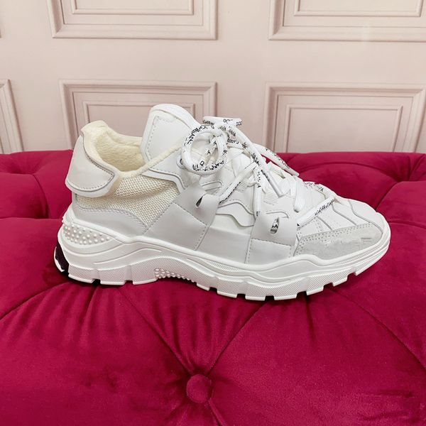 

designer trainer casual shoes sports sneakers trainers white natural men womens 0412, Black