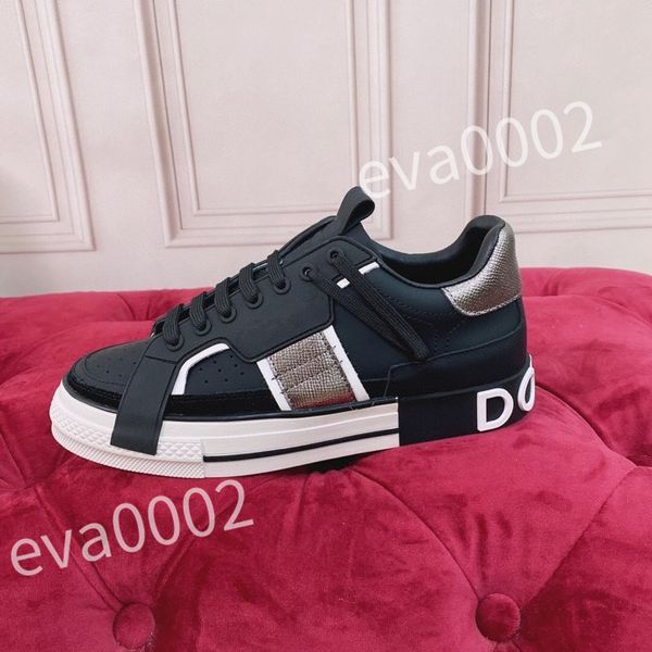 

2023 new men genuine leather fashion sneakers classic casual shoes luxury mens shoes the original perfect casual shoes, Black