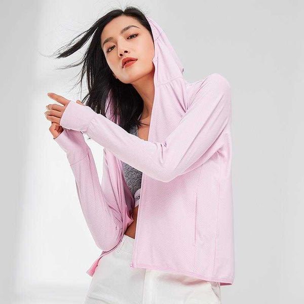 

banana lemon summer sun jacket protection clothing for women uv knitted long, Black;brown