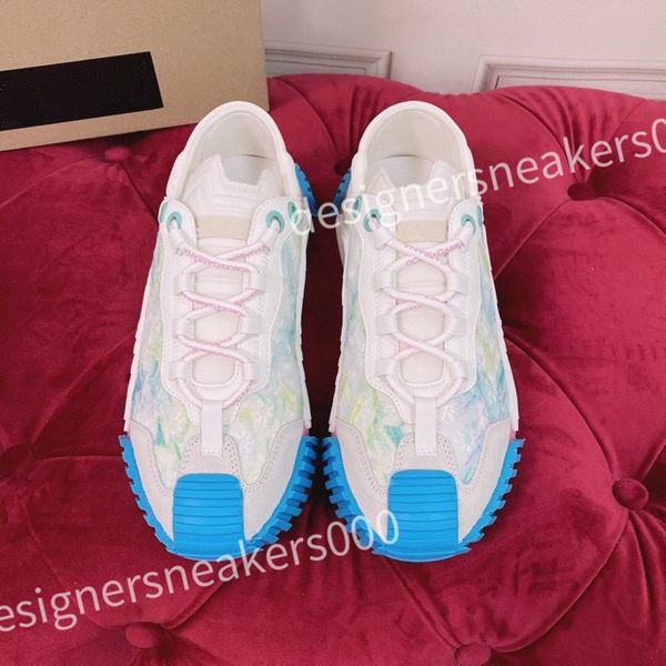 

new excellent designer sneakers men designers shoes fashion luxury model white women casual shoes trainers, Black