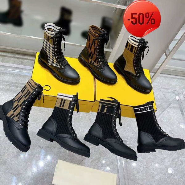

women designer boots ankle boot womens shoes woman booties stretch high heel sneaker winter chelsea motorcycle riding, Black