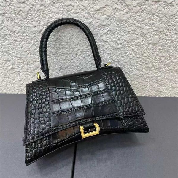 

crocodile shoulder bags hourglass designers half moon cross body ladies handbags purses high-end 10a quality alligator handbag with box