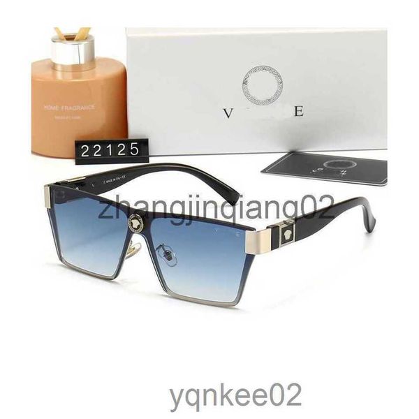 

designer versage sunglass cycle luxurys fashion sports polarize sunglasses for womens mens vintage summer trend leisure driving vacation squ, White;black