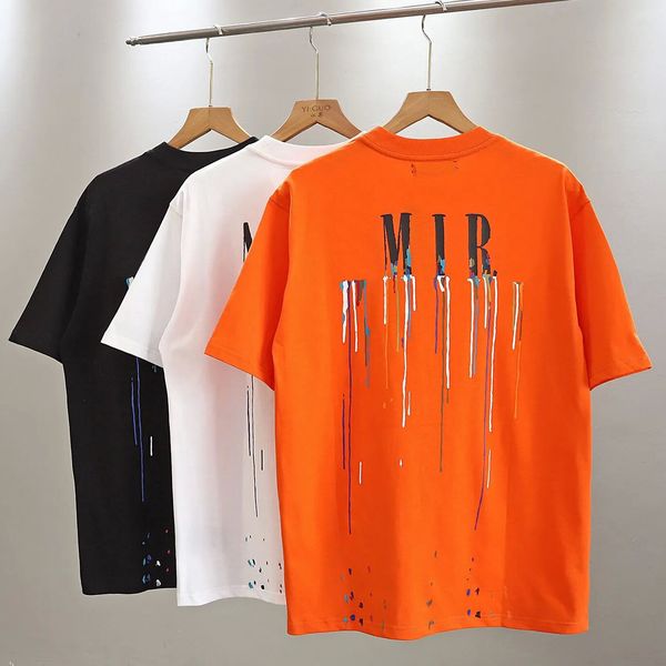 

men's plus tees & polos round neck embroidered and printed polar style summer wear with street pure cotton de3, White;black