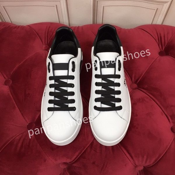 

brand casual shoes men designer travel leather lace-up sneaker fashion lady flat running trainers letters woman shoes platform mens gym snea, Black