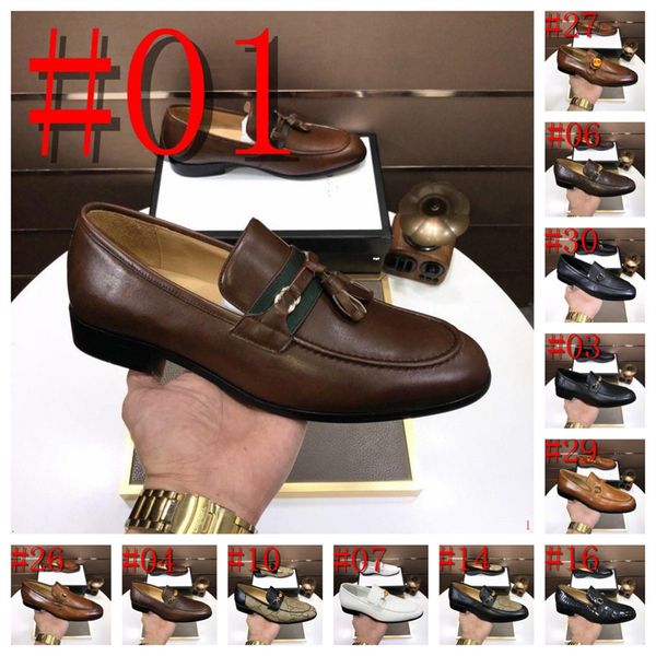 

handmade mens wingtip oxford shoes grey genuine leather brogue men's designer dress shoes classic business formal shoe for me, Black