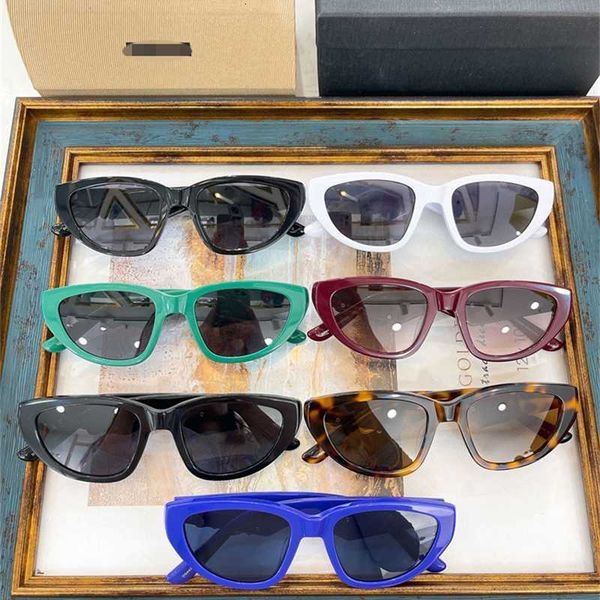 

2023 new eye sunglasses women's ins blog main street p, Black