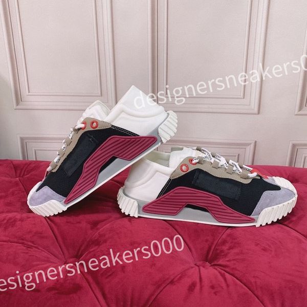 

2023 new excellent designer sneakers men designers shoes fashion luxury model white womens casual shoes trainers, Black