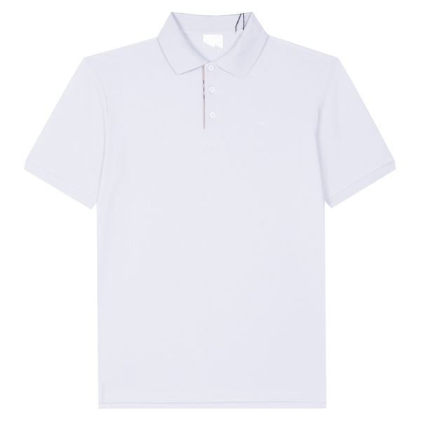 

fashion men's t-shirt 2023 pradity vintage decoration short sleeve crewneck stand-up collar anti-wrinkle and anti-shrink casual couple, White;black