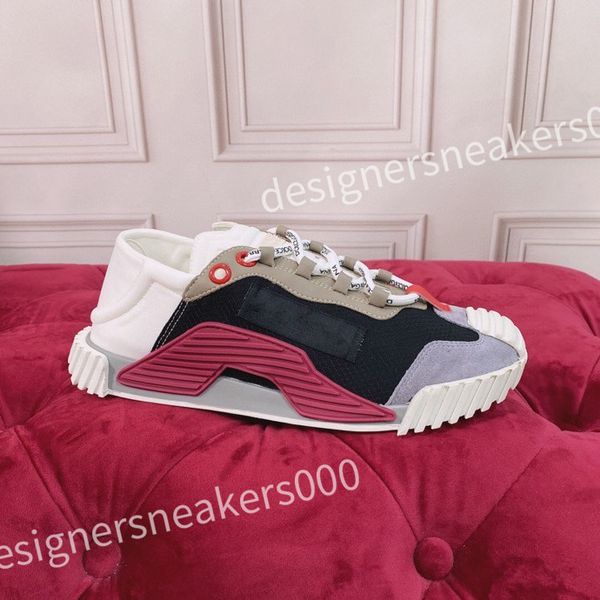 

2023 new excellent designer sneakers men designers shoes fashion luxury model white womens casual shoes trainers, Black