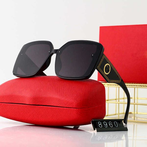 

leopard head 2022 new sunglasses straight fashion texture sunglasses women, White;black