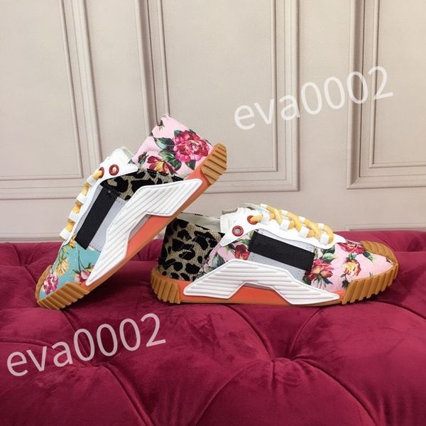 

new luxury women designer canvas shoes sneakers casual womens shoe sports breathable flexible soft comfortable real leather, Black