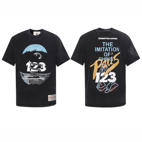 

men's t shirts good quality rrr123 fashion shirt men digital printing women vintage washed t-shirts oversized rrr-123 cotton tee, White;black