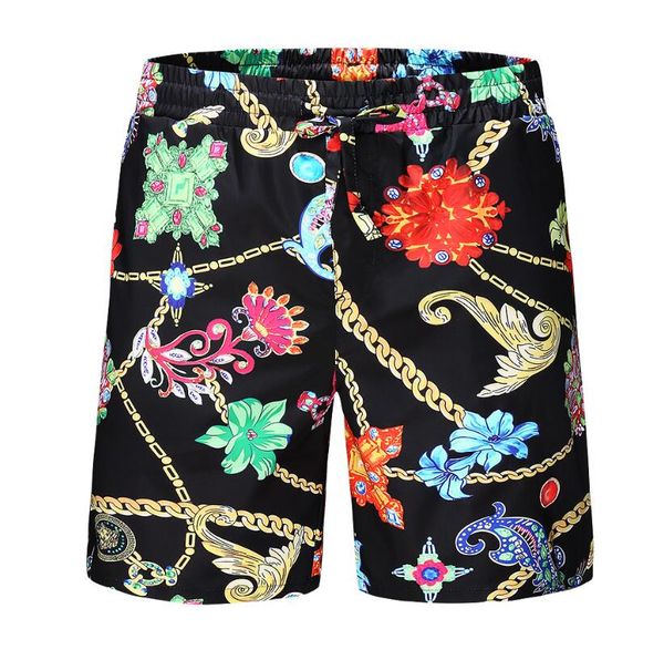 

wholesale summer fashion shorts new designer board short quick drying swimwear printing board beach pants men mens swim shorts -05, White;black