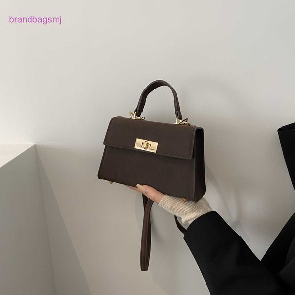 

original designer handbags hermm small women's 2023 new fashion frosted shoulder cross-body versatile foreign style texture kelys hand