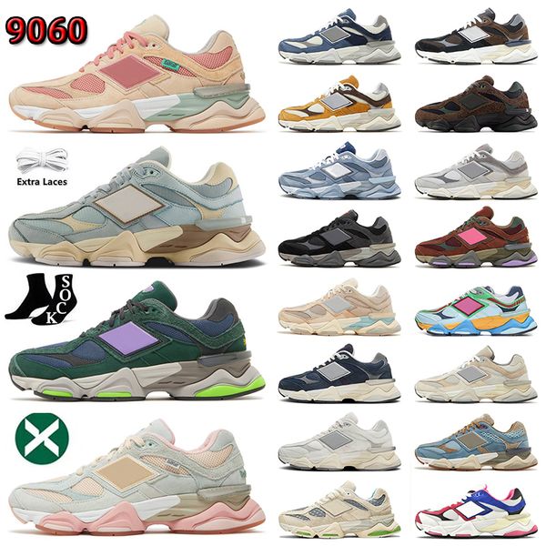 

new 9060 joe freshgoods luxury designer shoes for mens womens 9060s sneakers sea salt penny cookie pink baby shower blue haze ivory og trane
